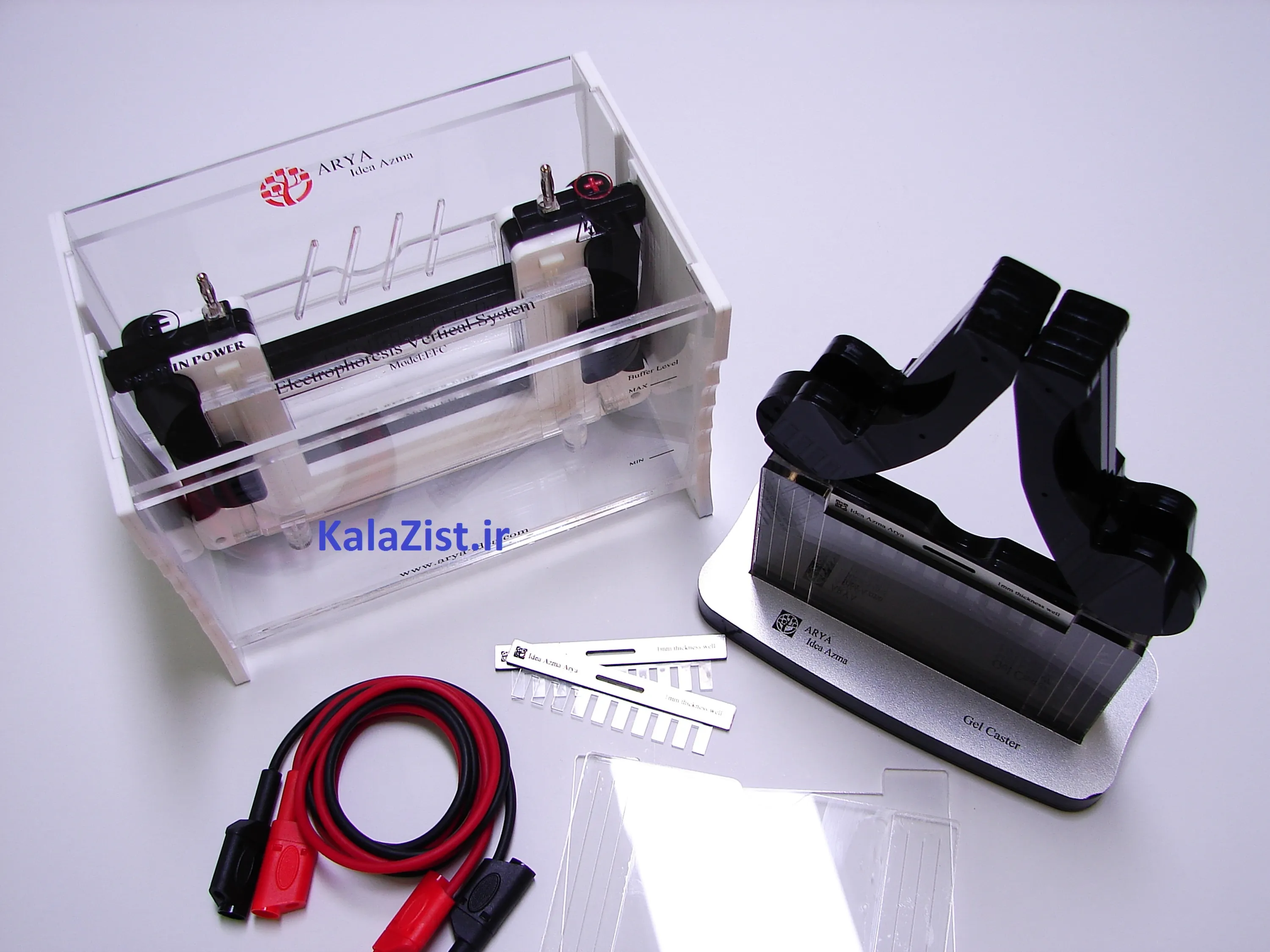 الکتروفورز عمودی PROTEIN POWER  تانک SDS-PAGE kalazist کالا زیست